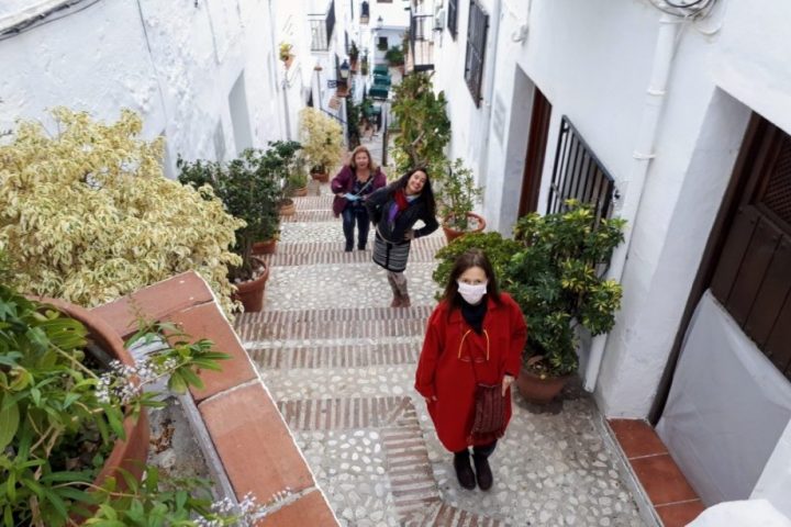 Foto de la visita a Frigiliana con escapadas en Málaga